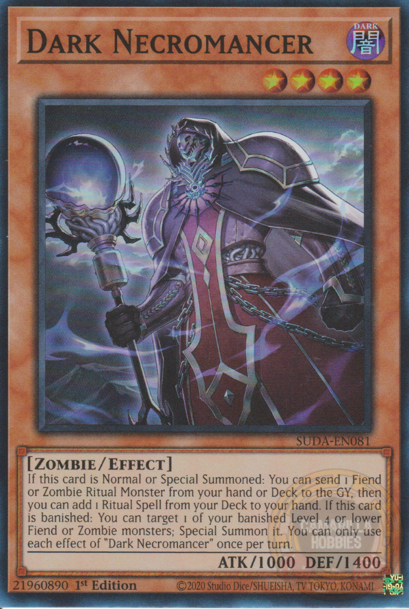 Dark Necromancer - SUDA-EN081 - Super Rare  1