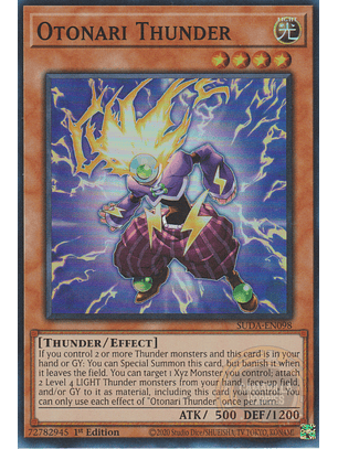 Otonari Thunder - SUDA-EN098 - Super Rare 