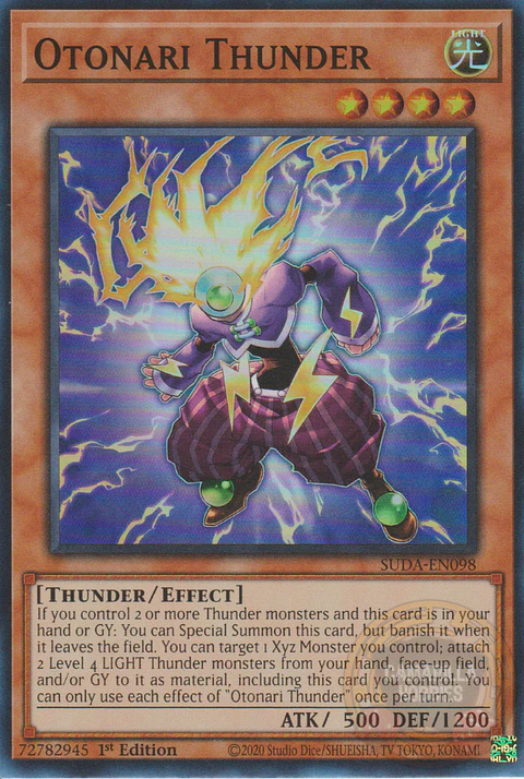 Otonari Thunder - SUDA-EN098 - Super Rare 