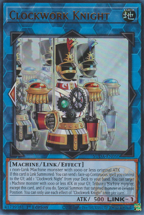 Clockwork Knight - SUDA-EN050 - Ultra Rare 