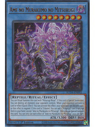 Ame no Murakumo no Mitsurugi - SUDA-EN092 - Ultra Rare 