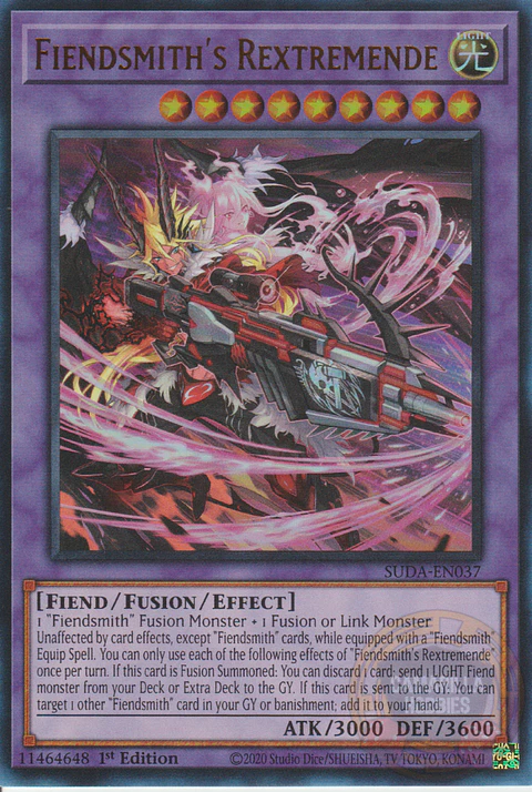 Fiendsmith's Rextremende - SUDA-EN037 - Ultra Rare 