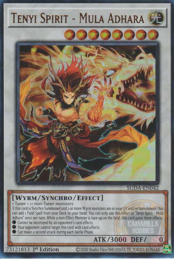 Tenyi Spirit - Mula Adhara - SUDA-EN042 - Ultra Rare  1