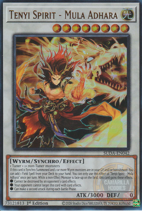 Tenyi Spirit - Mula Adhara - SUDA-EN042 - Ultra Rare 