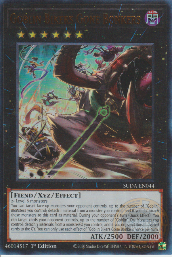 Goblin Bikers Gone Bonkers - SUDA-EN044 - Ultra Rare  1