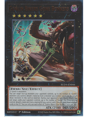 Goblin Bikers Gone Bonkers - SUDA-EN044 - Ultra Rare 