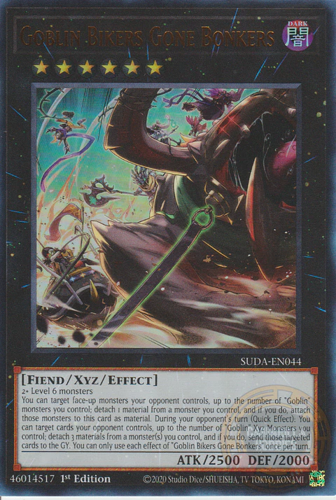 Goblin Bikers Gone Bonkers - SUDA-EN044 - Ultra Rare 