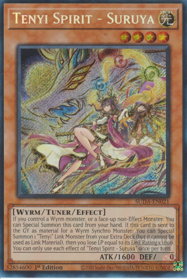 Tenyi Spirit - Suruya - SUDA-EN021 - Secret Rare 1