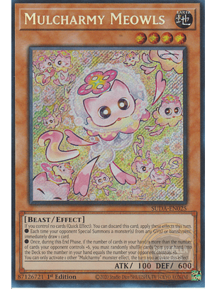 Mulcharmy Meowls - SUDA-EN025 - Secret Rare