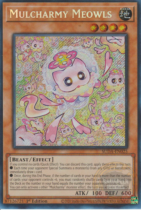Mulcharmy Meowls - SUDA-EN025 - Secret Rare