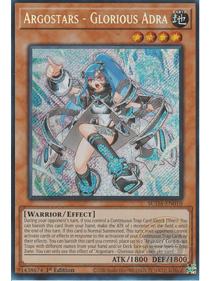 Argostars - Glorious Adra - SUDA-EN010 - Secret Rare