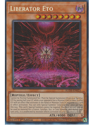 Liberator Eto - SUDA-EN023 - Secret Rare
