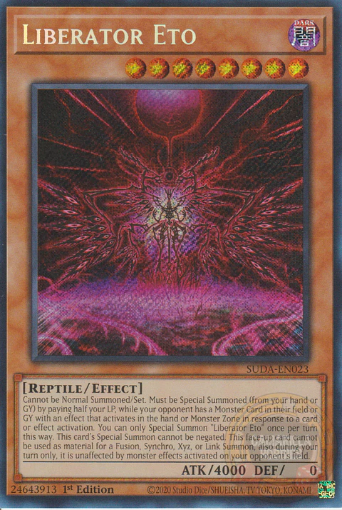 Liberator Eto - SUDA-EN023 - Secret Rare