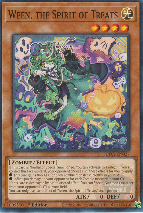 Ween, the Spirit of Treats - SUDA-EN027 - Common 