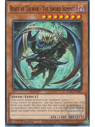 Beast of Talwar - The Sword Summit - SUDA-EN087 - Common 