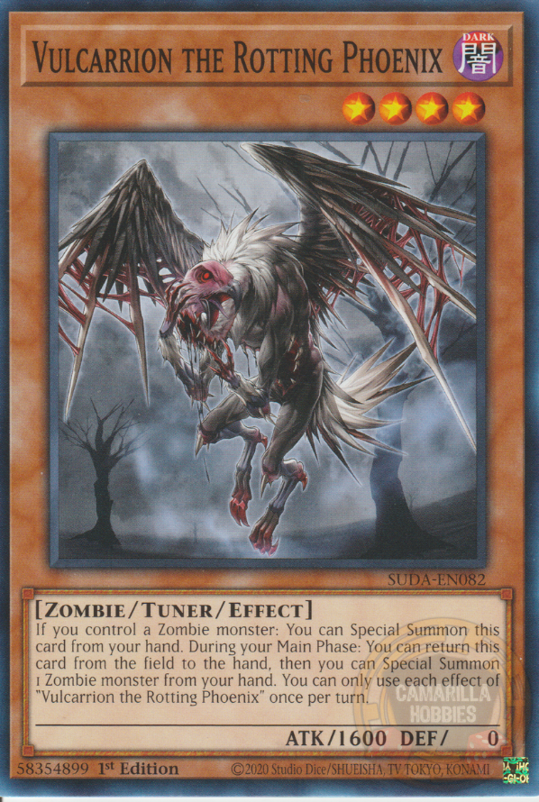 Vulcarrion the Rotting Phoenix - SUDA-EN082 - Common  1