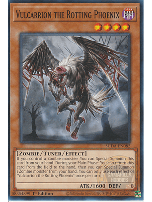 Vulcarrion the Rotting Phoenix - SUDA-EN082 - Common 