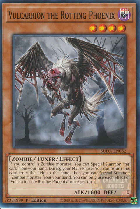 Vulcarrion the Rotting Phoenix - SUDA-EN082 - Common 