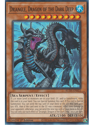 Driangle, Dragon of the Dark Deep - SUDA-EN022 - Common 