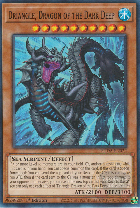 Driangle, Dragon of the Dark Deep - SUDA-EN022 - Common 