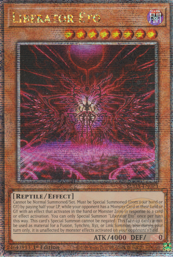 Liberator Eto - SUDA-EN023 - Quarter Century Secret Rare 1
