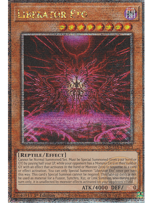 Liberator Eto - SUDA-EN023 - Quarter Century Secret Rare
