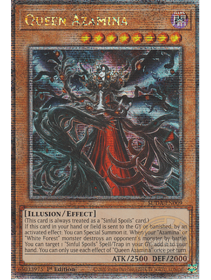 Queen Azamina - SUDA-EN009 - Quarter Century Secret Rare