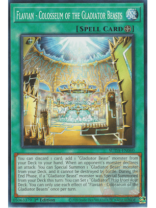 Flavian - Colosseum of the Gladiator Beasts - SUDA-EN060 - Common 