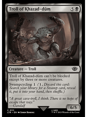 Troll of Khazad-dûm - LTR - C