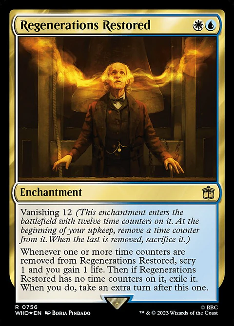 Regenerations Restored - WHO - R 