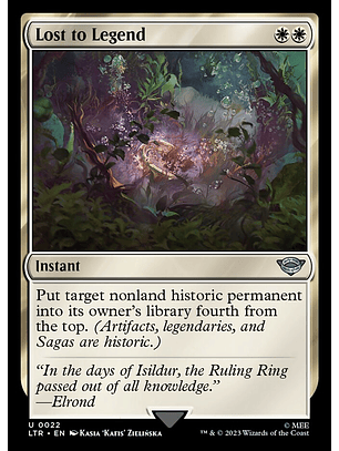 Lost to Legend - LTR - U 