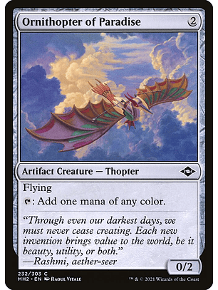 Ornithopter of Paradise - MH2 - C 
