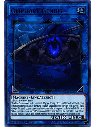 Qliphort Genius - DUPO-EN095 - Ultra Rare