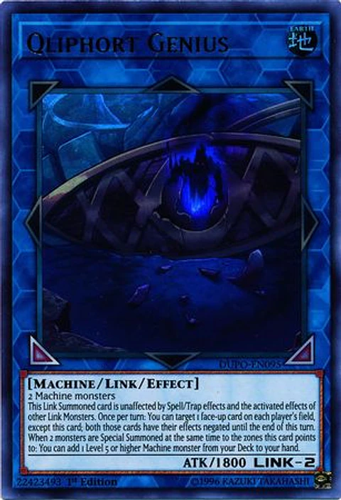 Qliphort Genius - DUPO-EN095 - Ultra Rare