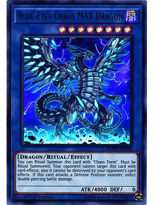 Blue-Eyes Chaos MAX Dragon - DUPO-EN048 - Ultra Rare 