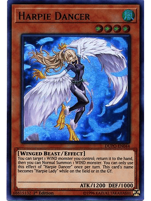 Harpie Dancer - DUPO-EN044 - Ultra Rare 