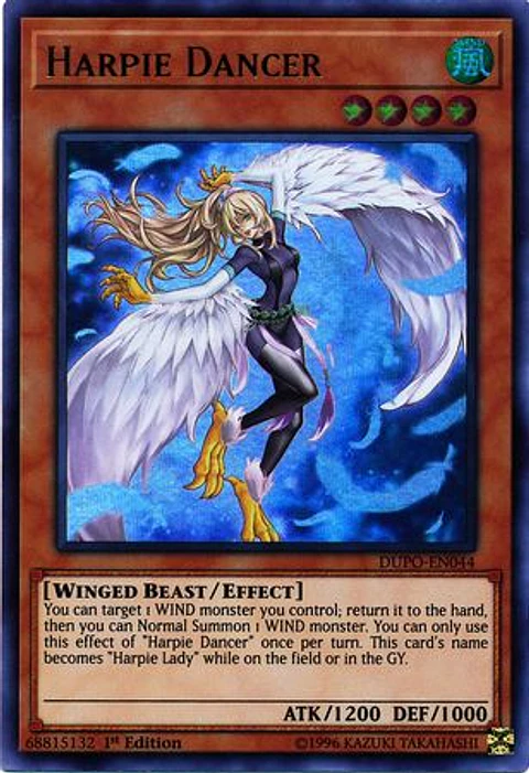 Harpie Dancer - DUPO-EN044 - Ultra Rare 