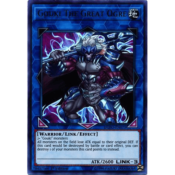 Gouki The Great Ogre - DUPO-EN073 - Ultra Rare 