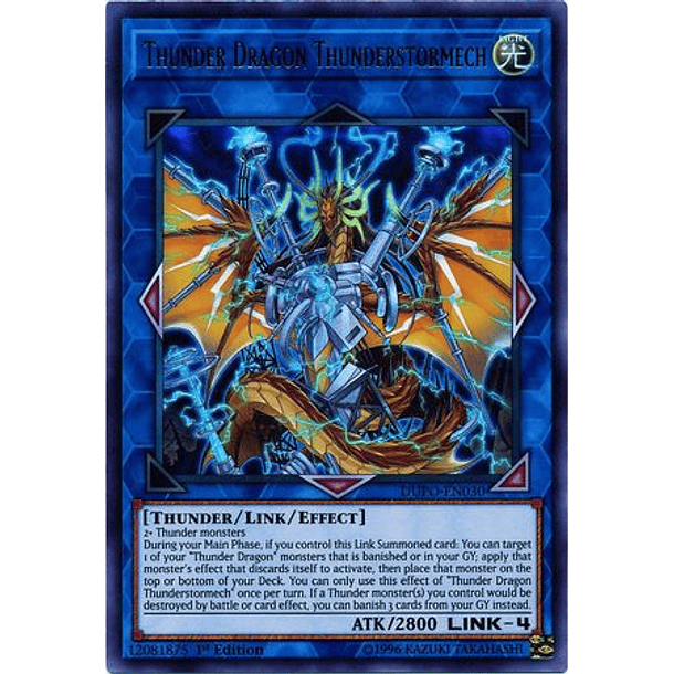 Thunder Dragon Thunderstormech - DUPO-EN030 - Ultra Rare