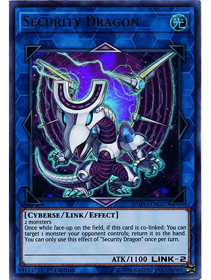 Security Dragon - DUPO-EN037 - Ultra Rare 