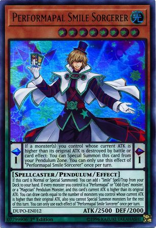 Performapal Smile Sorcerer - DUPO-EN012 - Ultra Rare 1
