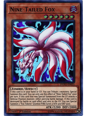 Nine-Tailed Fox - DUPO-EN031 - Ultra Rare
