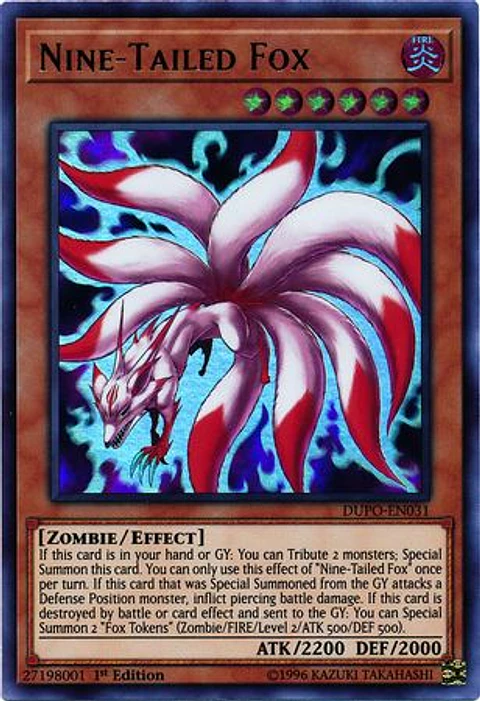 Nine-Tailed Fox - DUPO-EN031 - Ultra Rare