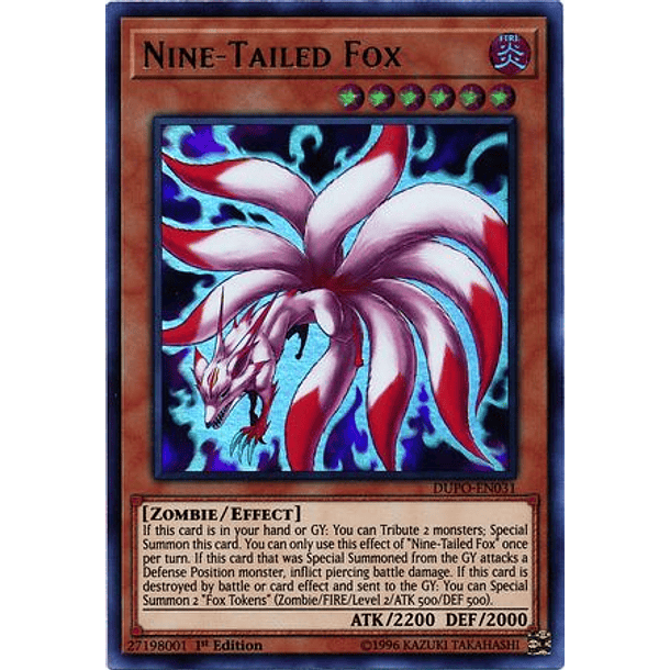 Nine-Tailed Fox - DUPO-EN031 - Ultra Rare