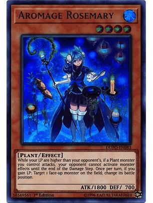 Aromage Rosemary - DUPO-EN083 - Ultra Rare (dañada)
