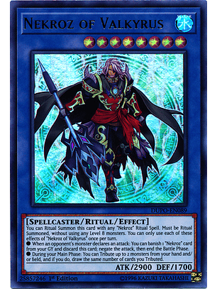 Nekroz of Valkyrus - DUPO-EN089 - Ultra Rare