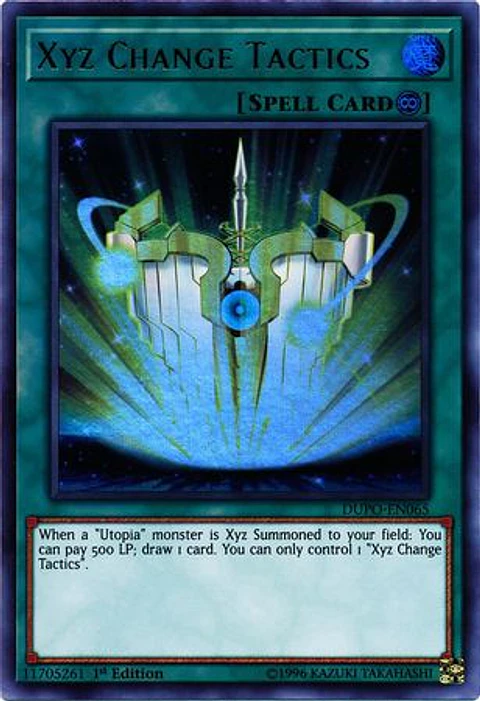 Xyz Change Tactics - DUPO-EN065 - Ultra Rare
