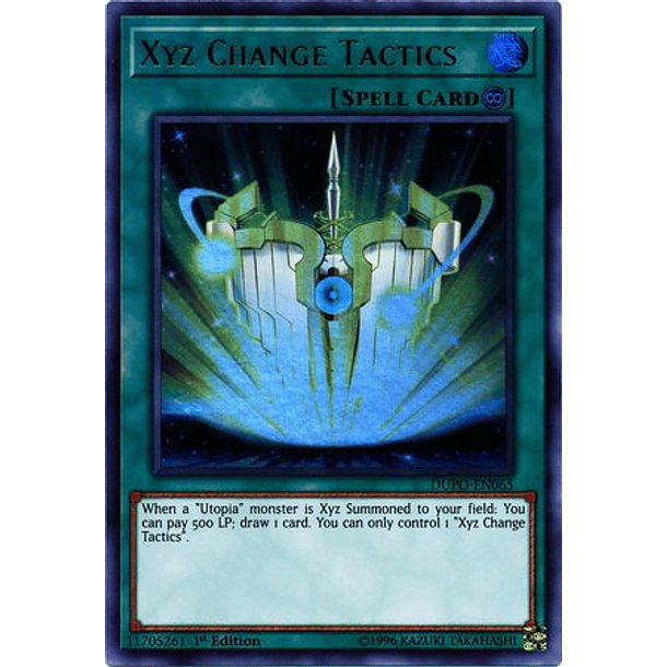 Xyz Change Tactics - DUPO-EN065 - Ultra Rare