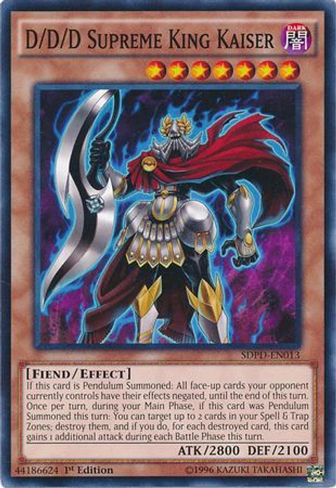 D/D/D Supreme King Kaiser - SDPD-EN013 - Common