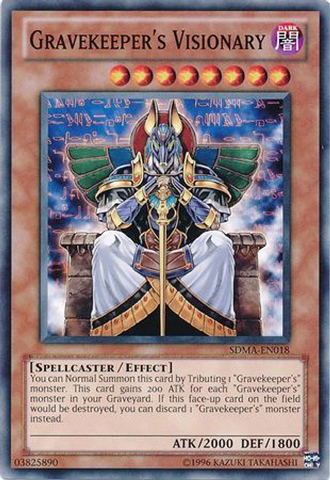 Gravekeeper's Visionary - SDMA-EN018 - Common